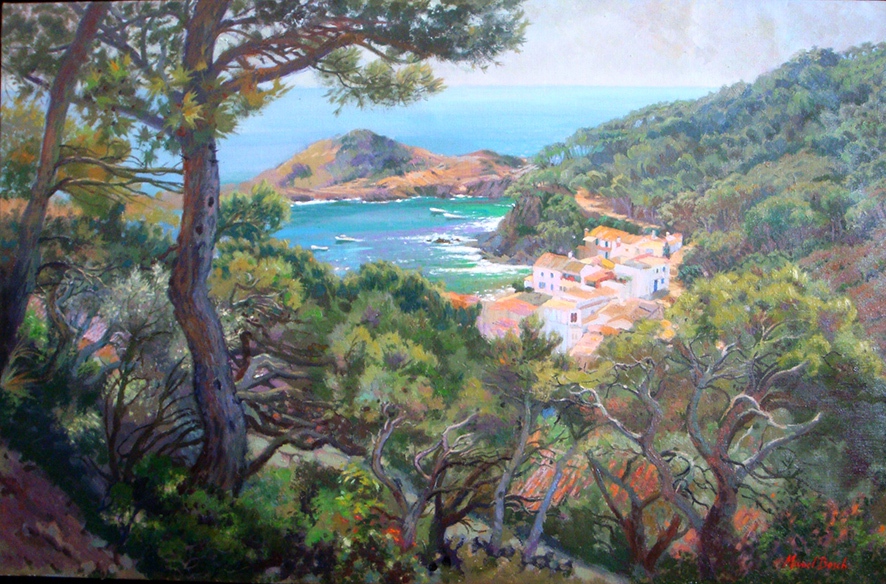 View of Sa Tuna. Costa Brava